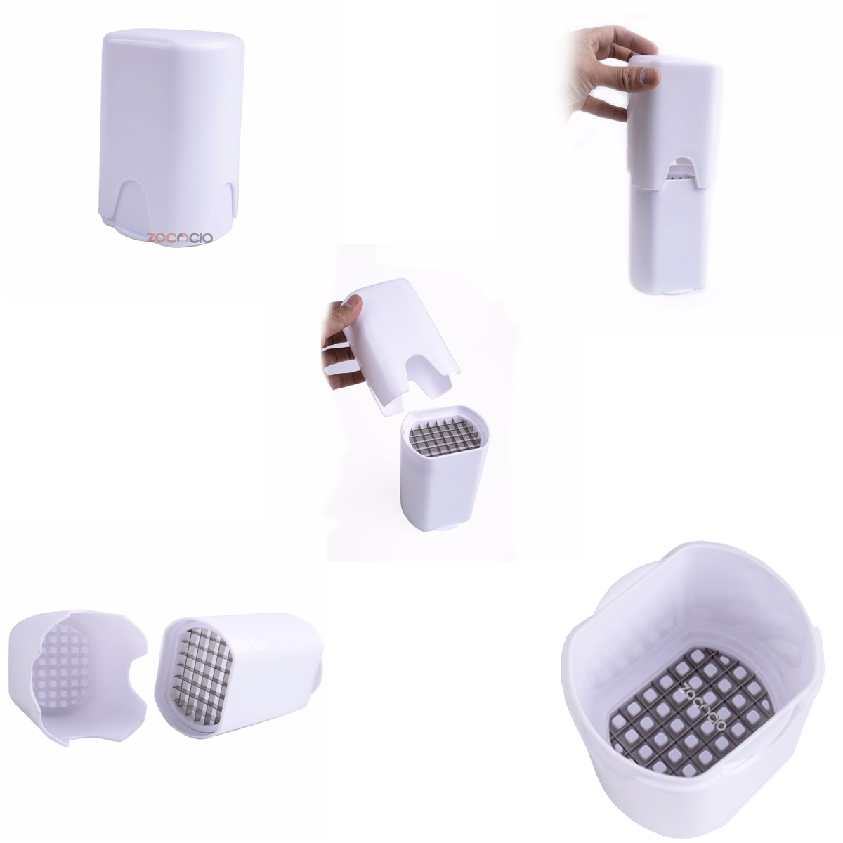 Miniatura 5 de Cortador Y Picador De Papas Fritas Y Veg